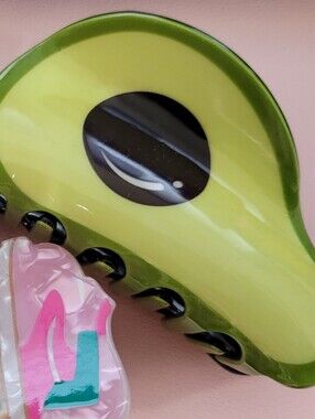 Avocado Hair Claws Clip NWOT